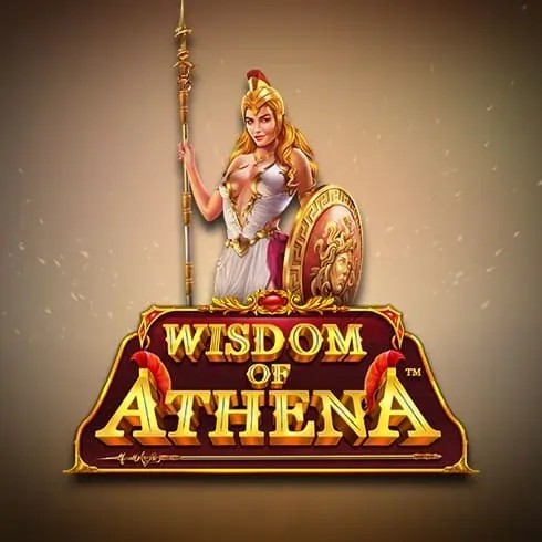 Wisdom of Athena slot logo by Pragmatic Play at Betamo Casino