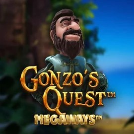 Gonzo's Quest Megaways online game logo by Red Tiger Gaming on benjijgifvrij.nl