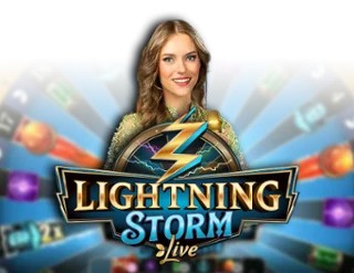 Official Live Casino logo: Lightning Storm by Evolution at Betamo Casino