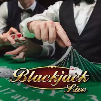 Live Blackjack slot visual from Evolution available on benjijgifvrij.nl