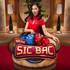 Mega Sic Bac slot logo by Pragmatic Play at Betamo Casino