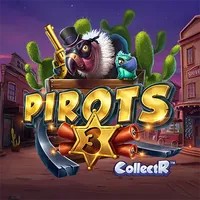 Pirots 3 casino game by ELK Studios – featured logo at Betamo Casino