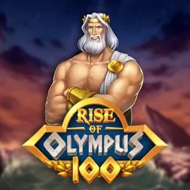 Slots logo of Rise of Olympus 100 from Play'n GO at Betamo Casino