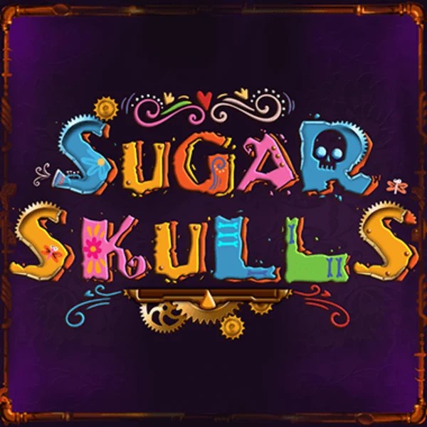 Logo of Sugar Skulls from Booming Games at Betamo Casino